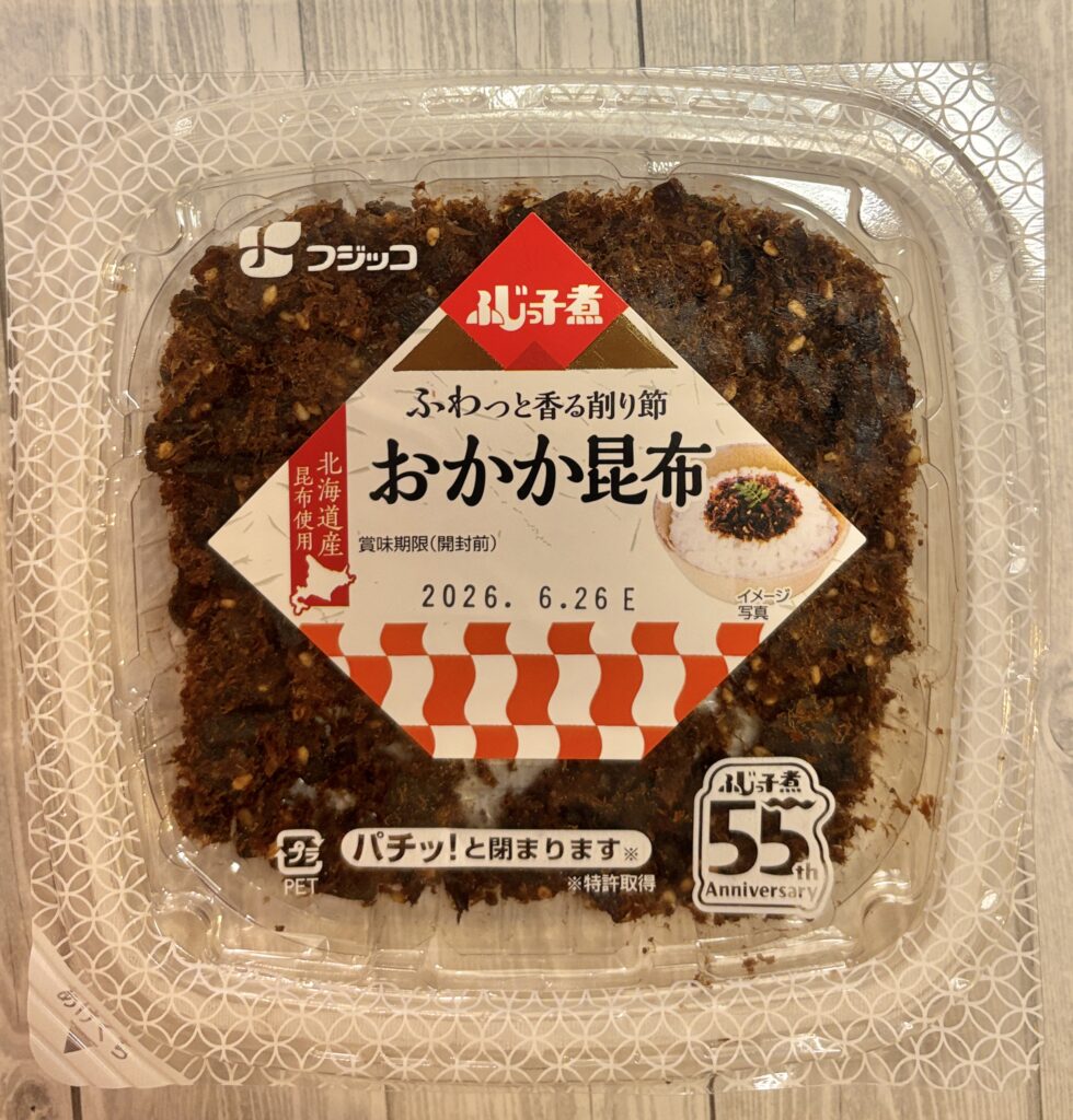 フジッコ ふじ子煮 おかか昆布｜北海道産昆布使用 ふわっと香る削り節｜きゅうりの和え物・冷奴・ご飯のお供に｜おかか昆布 佃煮 ふりかけ 和え物 簡単副菜